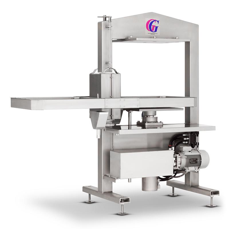 Packing press GG PP80 500-700kg/h automatic stainless steel