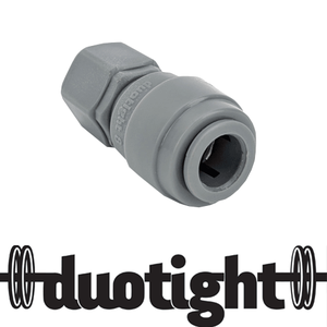Ātrā savienojums 8mm DuoTight 5/16" x FFL nerūsējošais tērauds