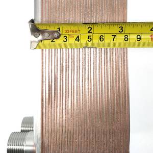 Värmeväxlare 30-plattor Chillout Threaded MKIV 1/2" BSP rostfritt stål