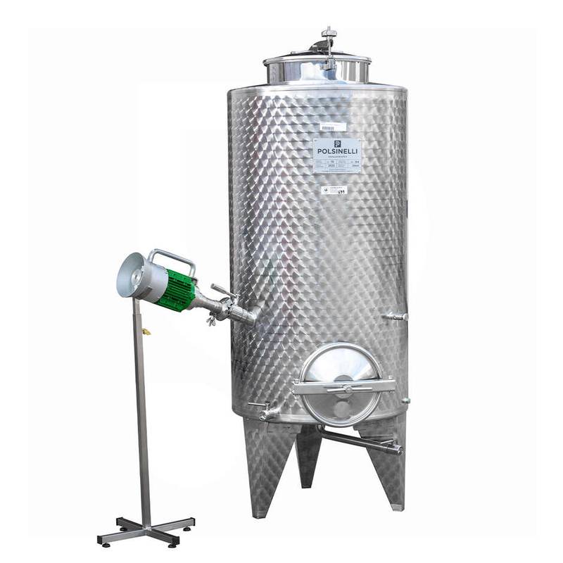 Agitator removable stainless steel