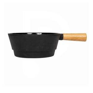 Fondueastiasetti PRO L juusto 1,8L valurauta puujalustalla (10kpl)