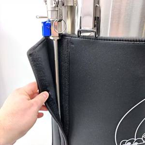 Neopreno apvalkalas 65L BrewZilla Gen 4 su recirkuliacijos rankos dangteliu