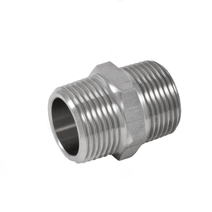 Nipelis 11/2" ārējā vītne AISI 316 nerūsējošā tērauda