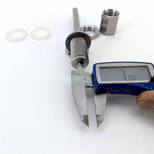 Termovamzdis 1/2" 100mm nesuvirinamas nerūdijantis plienas