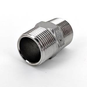Nipelis 3/4" BSP sešstūrains AISI 304 nerūsējošais tērauds