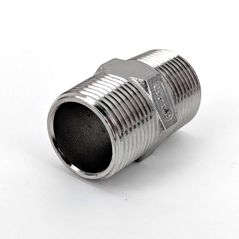 Nipelis 3/4" BSP sešstūrains AISI 304 nerūsējošais tērauds