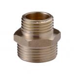 Nippeli 1"x3/4" ulkokierteellä AISI 316 ruostumaton