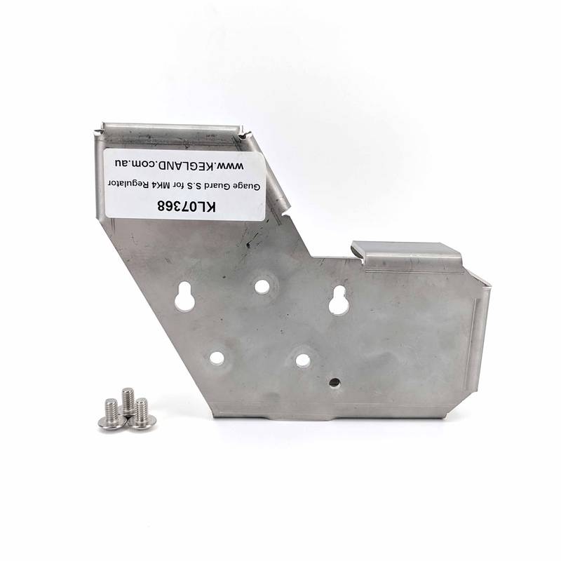 Gauge protector for MK4 regulator stainless steel