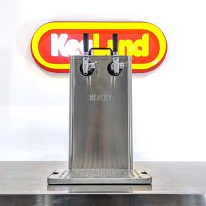 Getränkekühler & Bierkühler Benchy Carbon mit zwei Zapfhähnen 12V/24V/240V