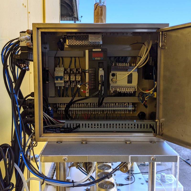 Monoblock vollautomatische Dosenlinie Cannular einspurig