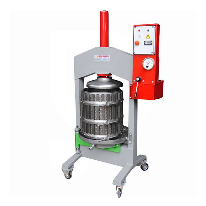 Presse Alfa 40 Inox vertikal mit drehbarem Korb