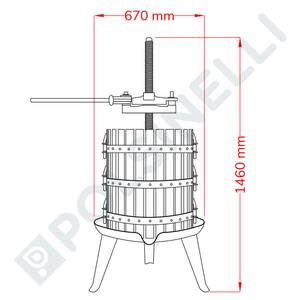 Press 69L ⌀40 ratchet wine