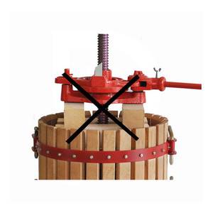 Press 120L ø50 ratchet for wine