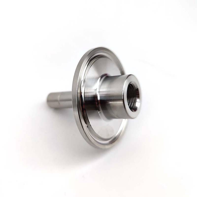 Adapter 1.5" TC x 1/4" x 9.5mm for carbonation stone DuoTight stainless steel