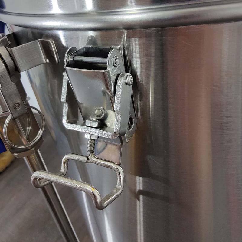 Kansikiinnikkeet säädettävät lyhyet (4kpl) BrewZilla + DigiBoil ruostumaton teräs