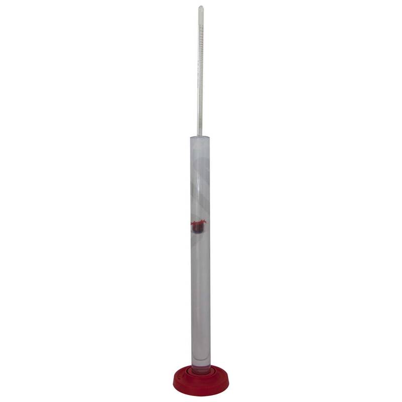 Alcoholmeter 0°-100° long