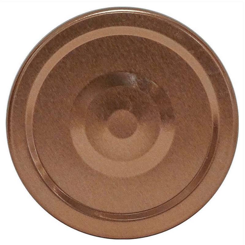 Stopper Ø70 high copper with flip for ERGO jars (550 pcs)