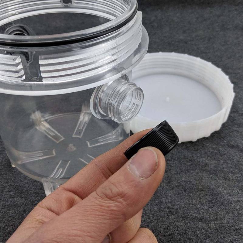 Collection container 1000ml FermZilla with lid caps and O-ring