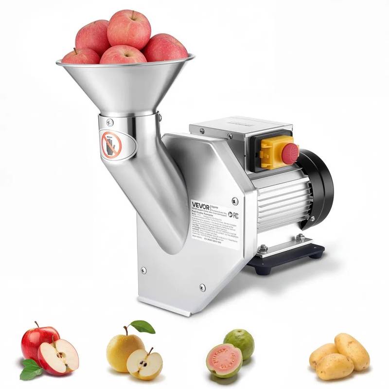 Smulkintuvas VEVOR YF-01 550W, nerūdijantis plienas (60 kg/h)