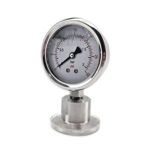 Manometrs 1,5" TC 0-2bar (0-30psi) ar šķidruma pildījumu