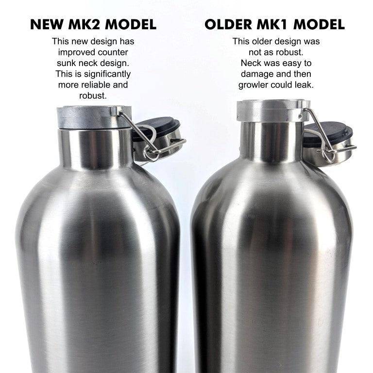 Behälter 2L Getränk The Ultimate Growler Edelstahl