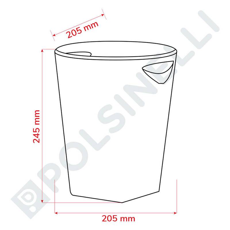 Quadra Clear Plexiglass Wine Cooler Bucket