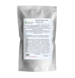 Bentonite Clarowin NaCalit Pore-Tec 15g. Best before June 25, 2026
