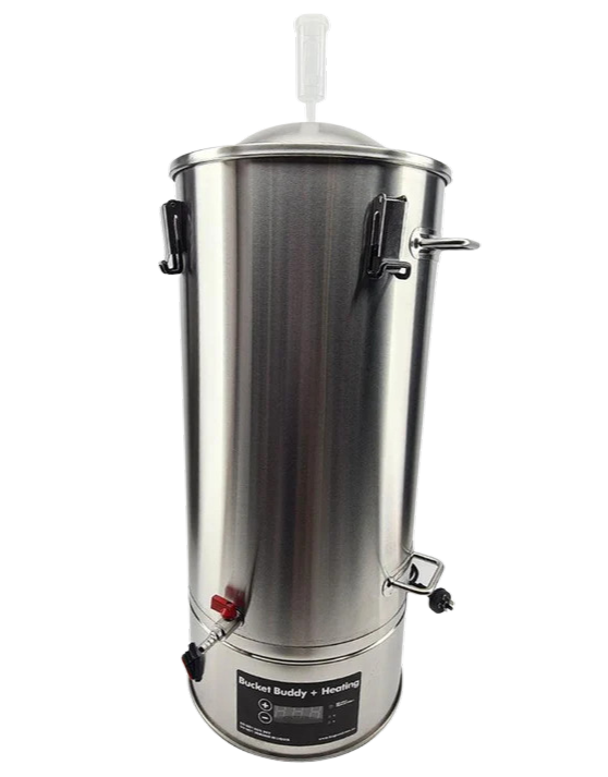 Fermenter 35L with built-in heating element stainless steel