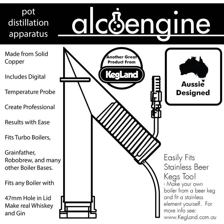 Distiller Alcoengine for pots
