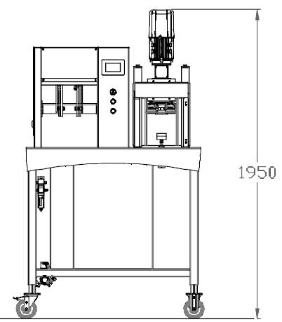 Monoblock filling jar capping 600pc/h
