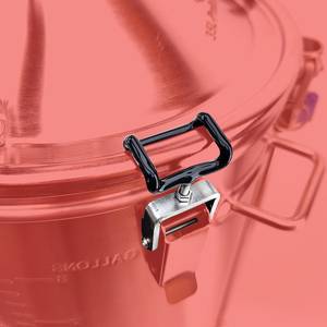 Kansikiinnikkeet säädettävät lyhyet (4kpl) BrewZilla + DigiBoil ruostumaton teräs