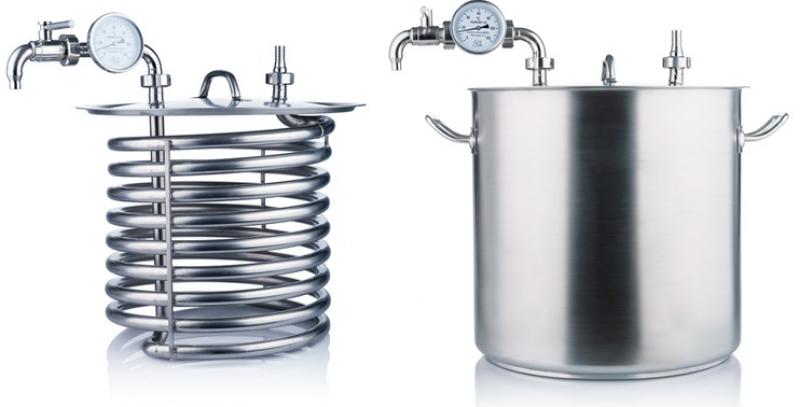 Pasterizators ar plūsmas ātrumu no 50L līdz 60-80L/h