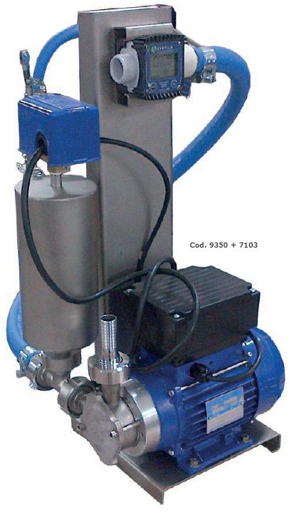 Dispenser with pump ENOS 20 Inox autom.