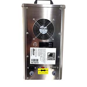 Getränkekühler & Bierkühler Benchy Carbon mit zwei Zapfhähnen 12V/24V/240V