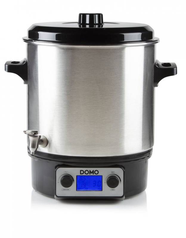 Pasteurizer 27L with valve stainless steel