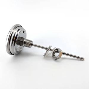Termomeeter 3" sihikuga pikk vars 132mm roostevaba teras