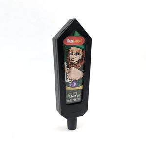 Tap handle Bishop with replaceable label