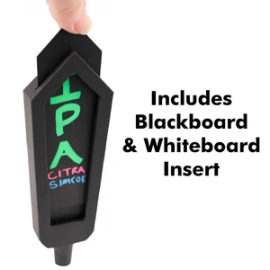 Tap handle Bishop with replaceable label