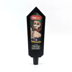 Tap handle Bishop with replaceable label