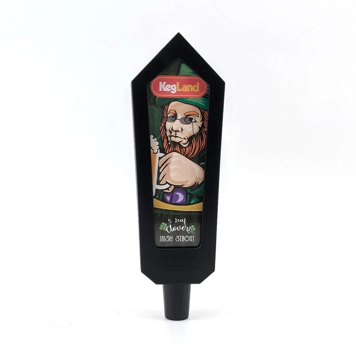 Tap handle Bishop with replaceable label