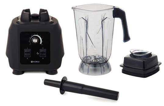 Bar blender HENDI 2.5L Black 220-240V/1680W 320x250x(H)532mm