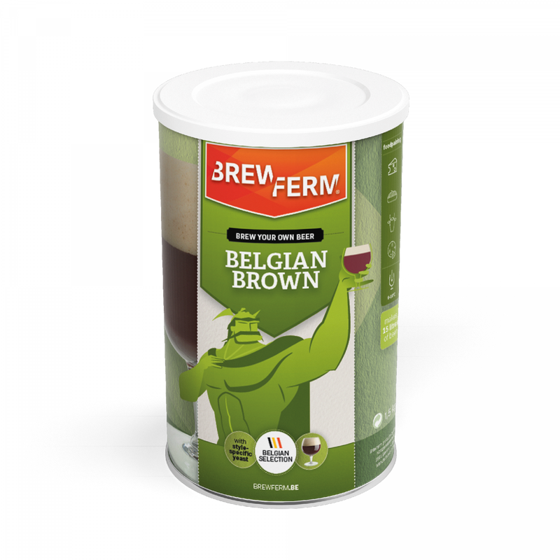 Brewferm ölkit Belgian Brown