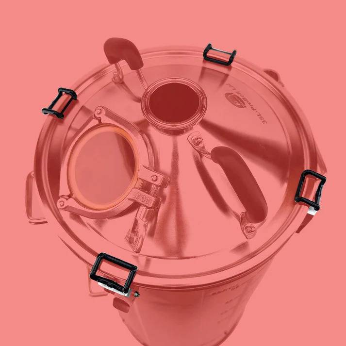 Kansikiinnikkeet säädettävät lyhyet (4kpl) BrewZilla + DigiBoil ruostumaton teräs