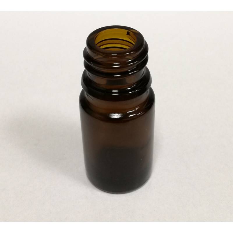 Klaaspudel Apteek 5ml pruun