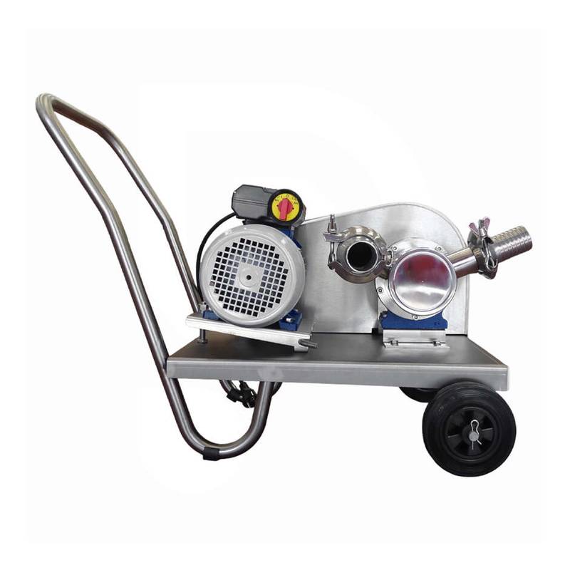 Elektropumpe Flexi 60 mit Edelstahlwagen