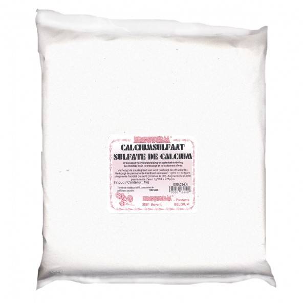 Kalcio sulfatas 1kg didinant rūgštingumą