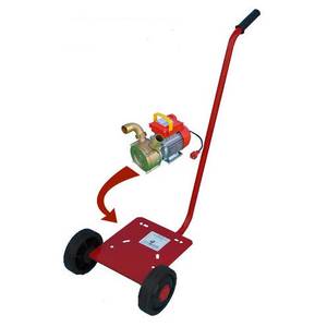 Vagn för elpump