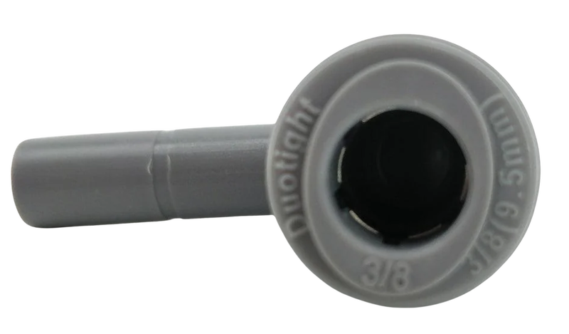 Līkums 9,5mm DuoTight iekšējā vītne x ārējā vītne