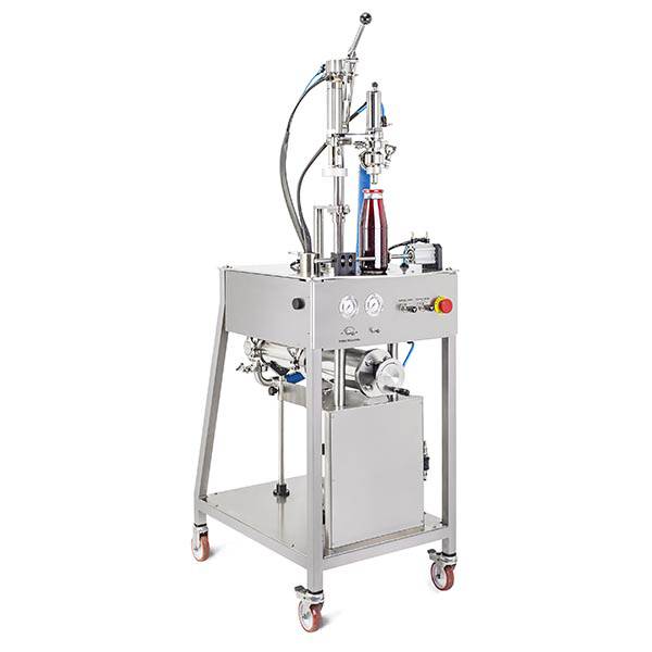 Monoblock Tenco: Dosierung 0,5-1,5L Verschließen 400 Stück/h