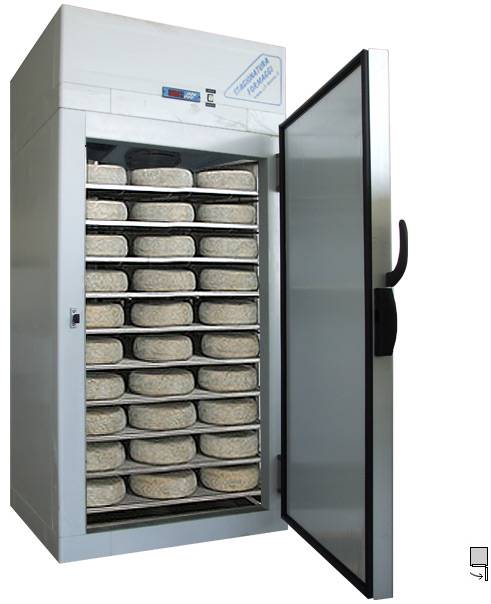 Izejvielu uzglabāšana žāvēšana konservēšana un ledusskapis 5m2 + 6...25°C mitrums 50...95%